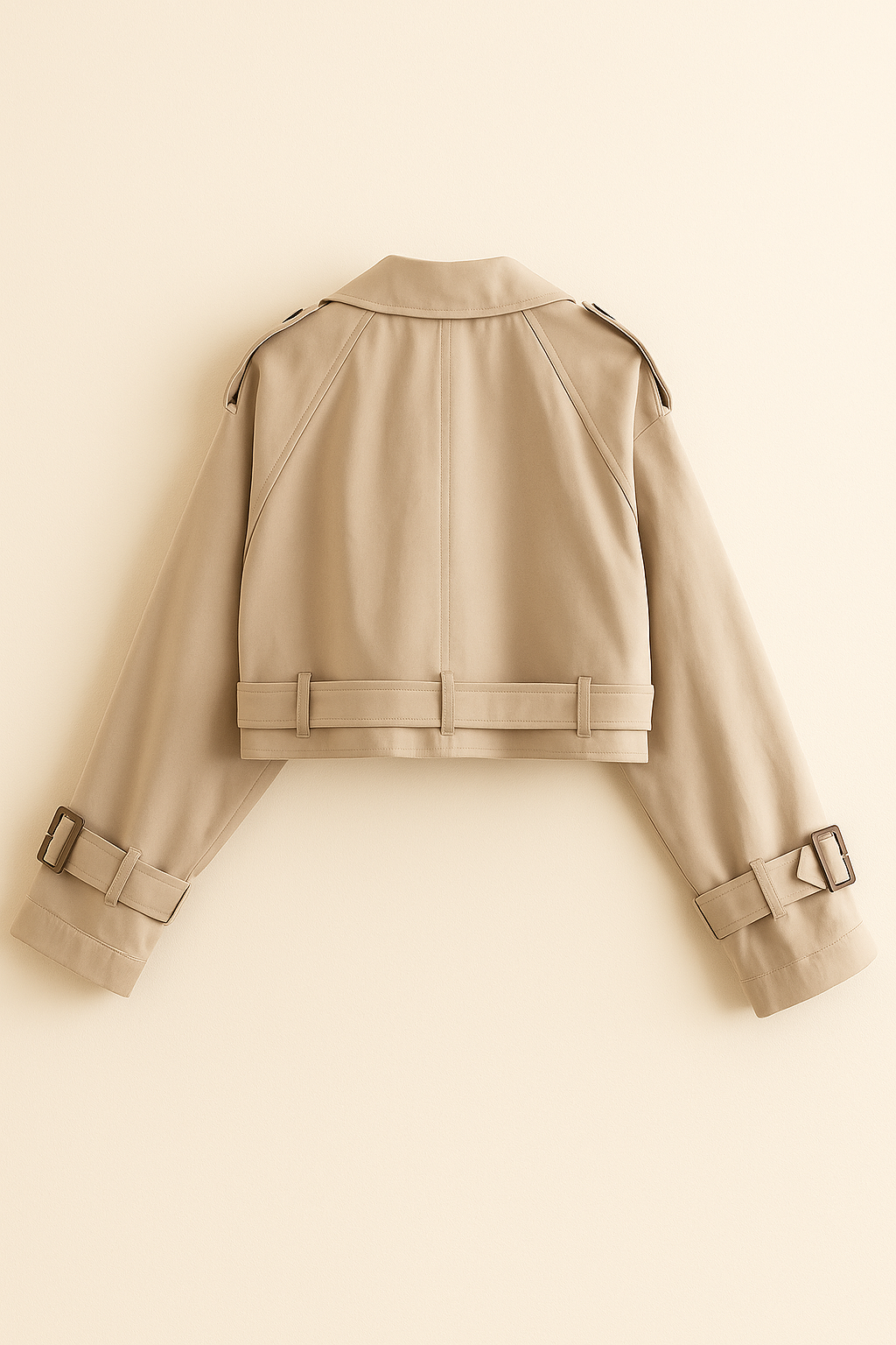 Timeless Cropped Trench