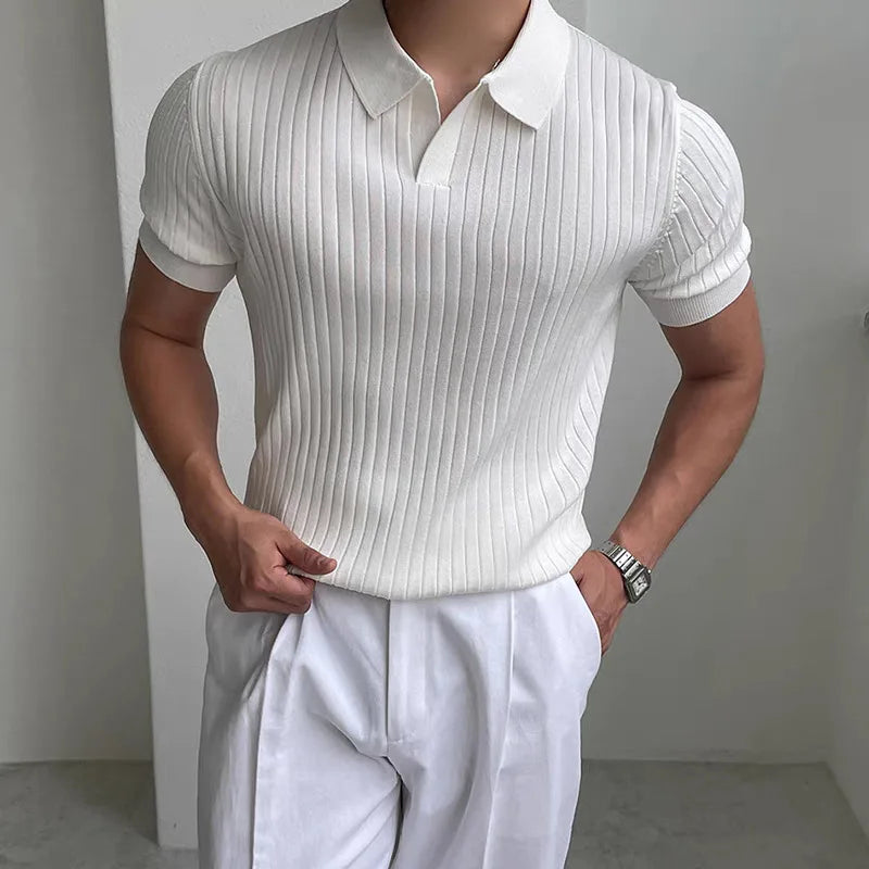 Premium Ribbed Polo