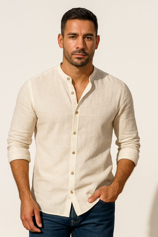 Old Money Linen Shirt (Shortsleeve)