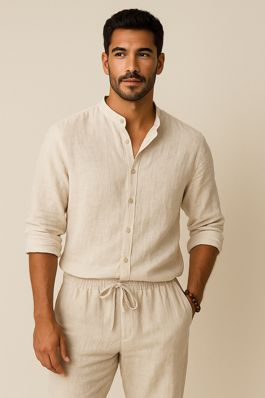 Classic Premium Linen Pantalon