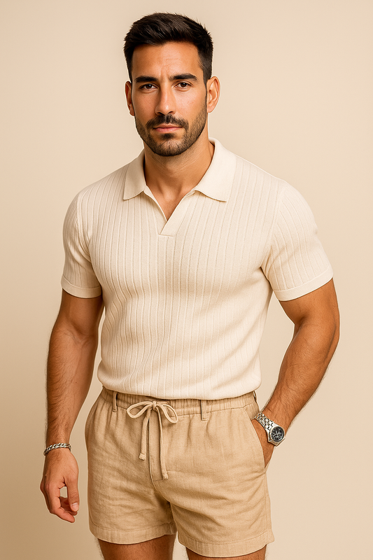 Premium Ribbed Polo