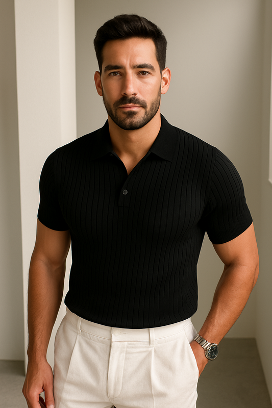 Premium Ribbed Polo