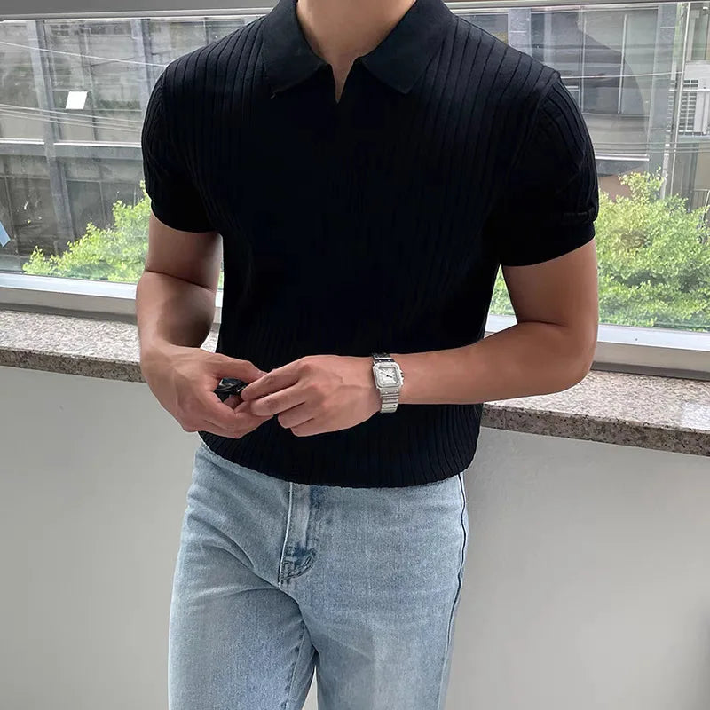 Premium Ribbed Polo